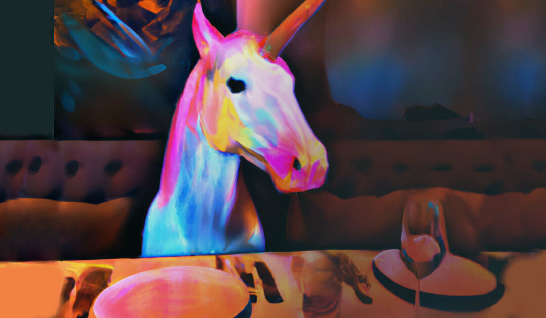 Would You Ever Get Used to Unicorns Eating at Your Local Restaurant?